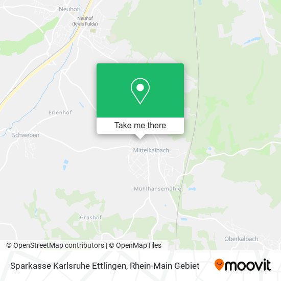 Sparkasse Karlsruhe Ettlingen map