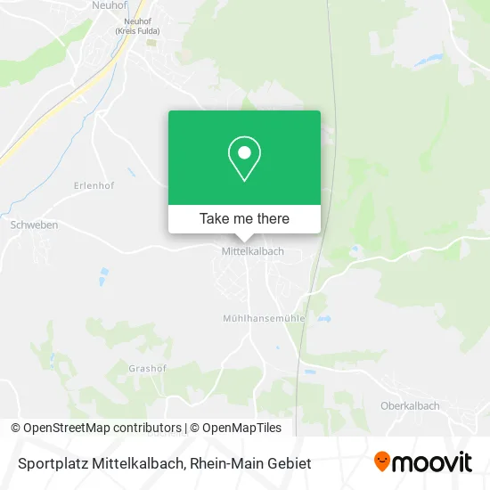 Карта Sportplatz Mittelkalbach