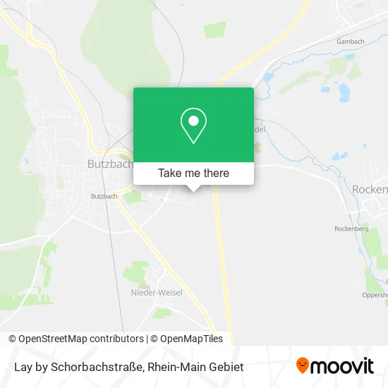 Карта Lay by Schorbachstraße