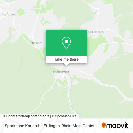 Карта Sparkasse Karlsruhe Ettlingen