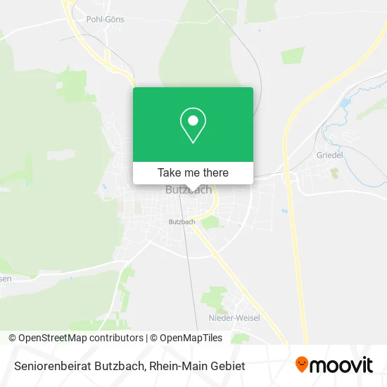 Карта Seniorenbeirat Butzbach