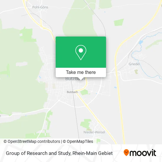 Карта Group of Research and Study