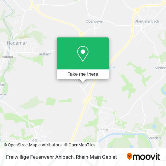 Freiwillige Feuerwehr Ahlbach map