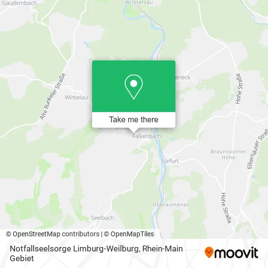 Карта Notfallseelsorge Limburg-Weilburg