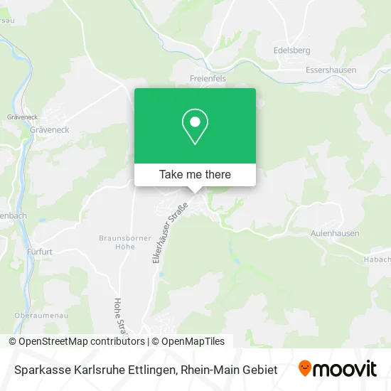 Карта Sparkasse Karlsruhe Ettlingen