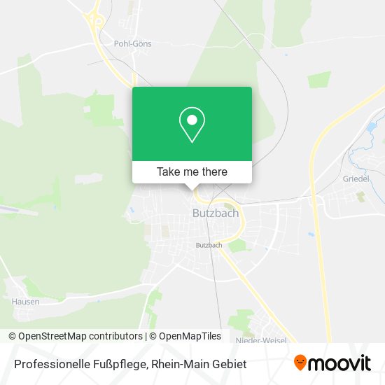 Professionelle Fußpflege map