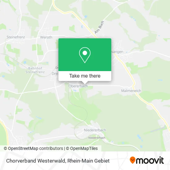 Карта Chorverband Westerwald