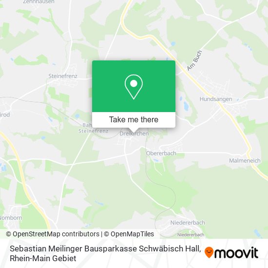 Sebastian Meilinger Bausparkasse Schwäbisch Hall map