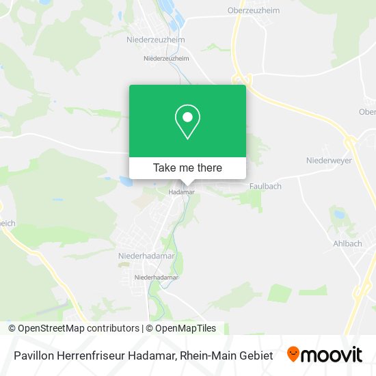 Pavillon Herrenfriseur Hadamar map