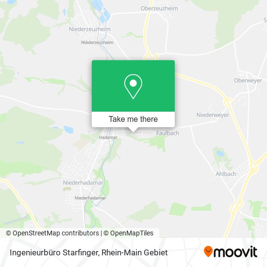 Ingenieurbüro Starfinger map