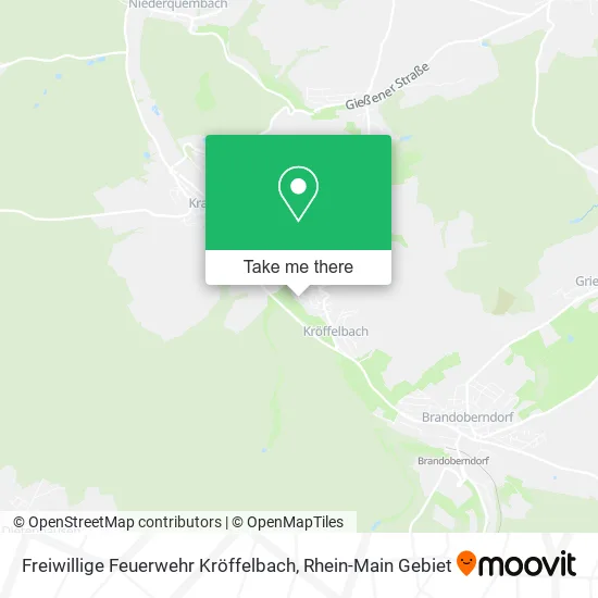 Карта Freiwillige Feuerwehr Kröffelbach