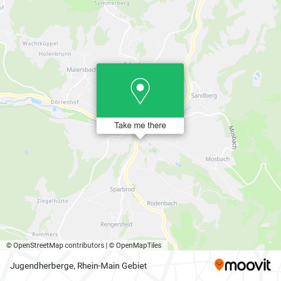 Карта Jugendherberge