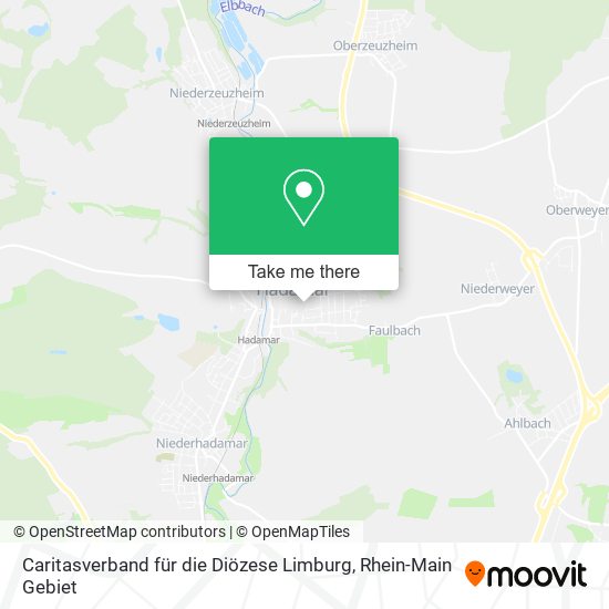 Caritasverband für die Diözese Limburg map