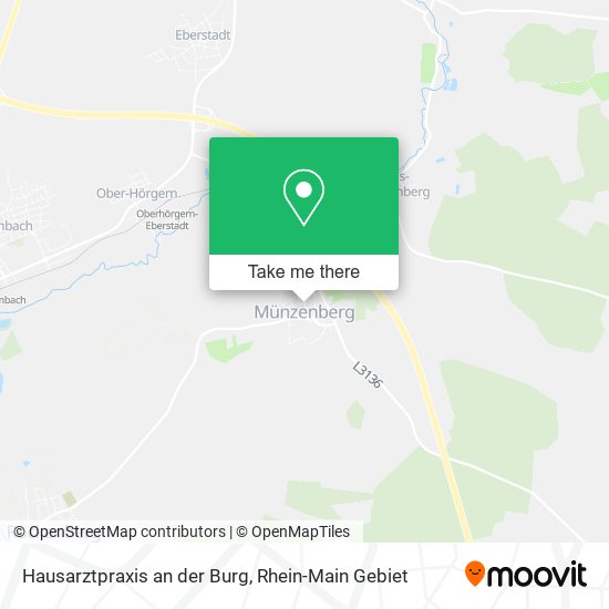 Hausarztpraxis an der Burg map