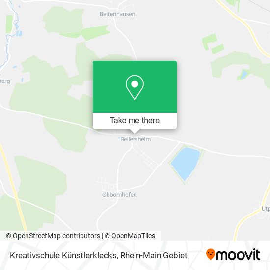 Kreativschule Künstlerklecks map