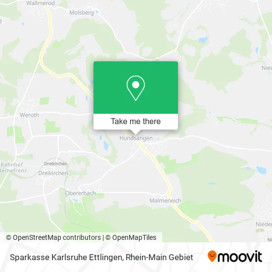 Карта Sparkasse Karlsruhe Ettlingen
