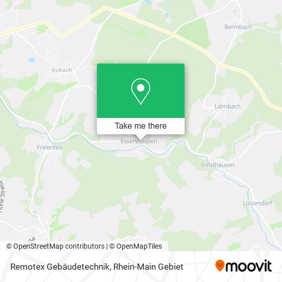 Remotex Gebäudetechnik map