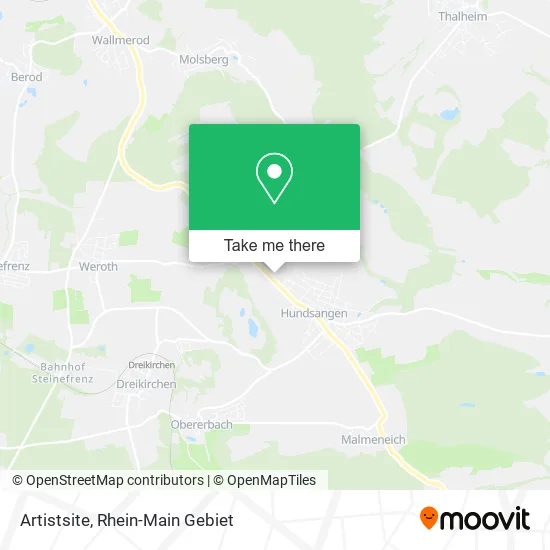 Карта Artistsite