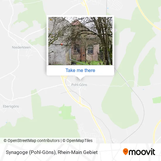 Карта Synagoge (Pohl-Göns)