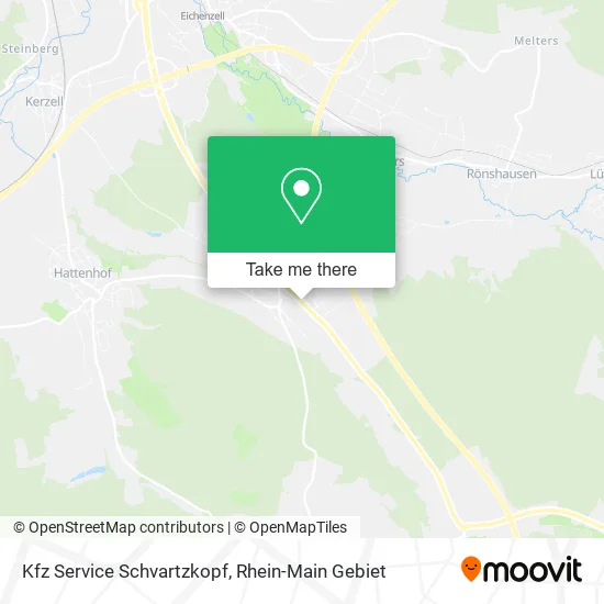 Карта Kfz Service Schvartzkopf