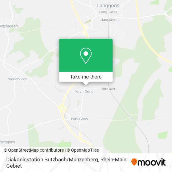 Diakoniestation Butzbach / Münzenberg map