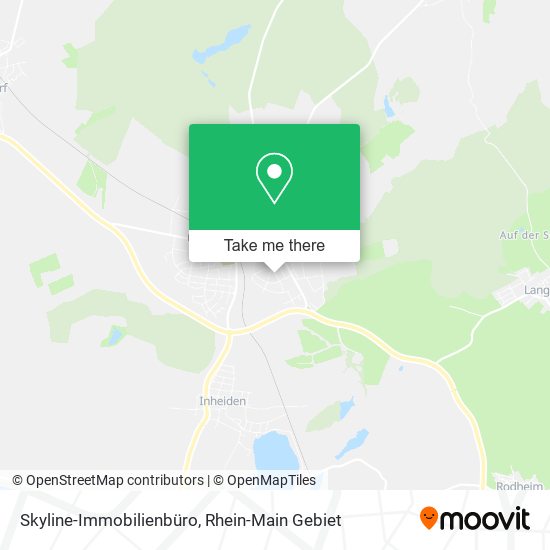 Skyline-Immobilienbüro map