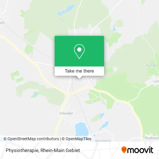 Карта Physiotherapie