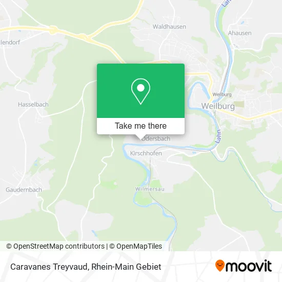 Карта Caravanes Treyvaud