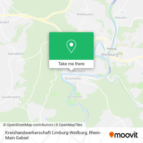 Kreishandwerkerschaft Limburg-Weilburg map