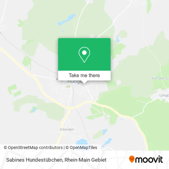 Карта Sabines Hundestübchen