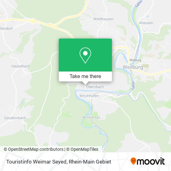Touristinfo Weimar Seyed map