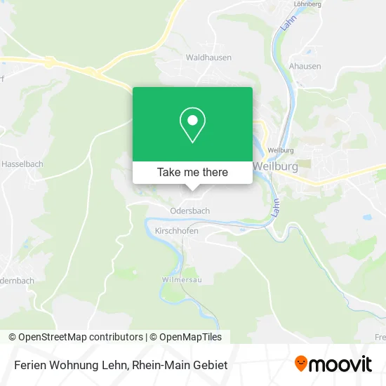 Карта Ferien Wohnung Lehn
