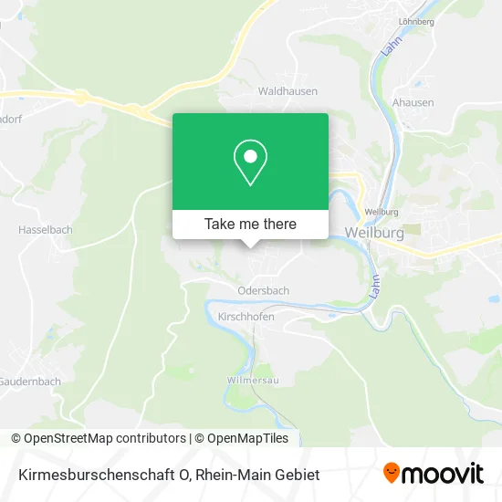 Карта Kirmesburschenschaft O
