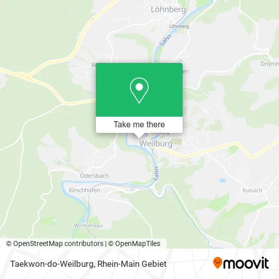 Карта Taekwon-do-Weilburg