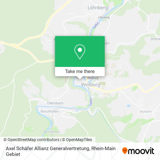 Axel Schäfer Allianz Generalvertretung map