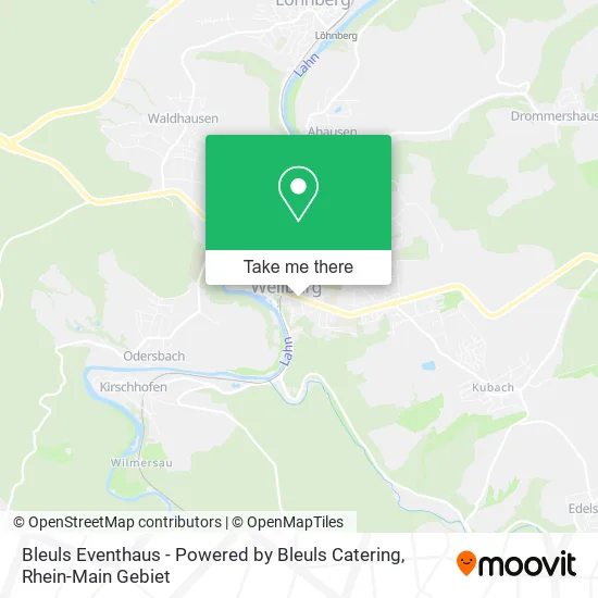 Карта Bleuls Eventhaus - Powered by Bleuls Catering