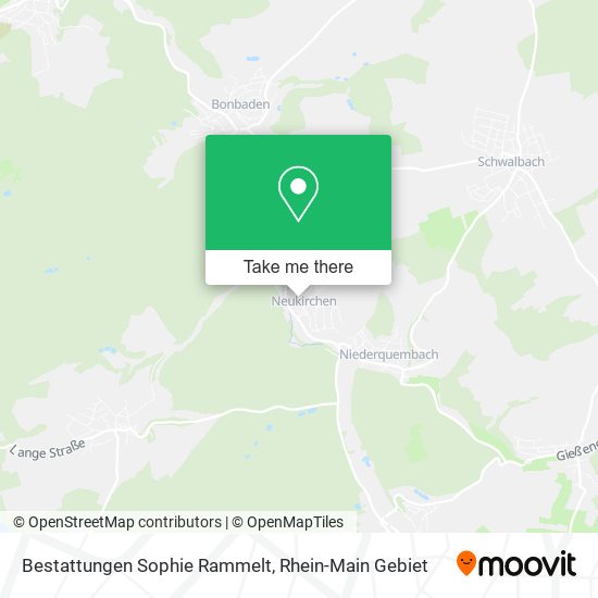 Bestattungen Sophie Rammelt map
