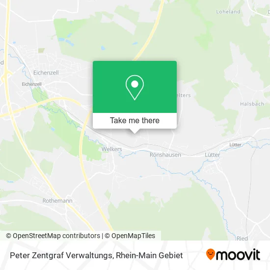 Карта Peter Zentgraf Verwaltungs