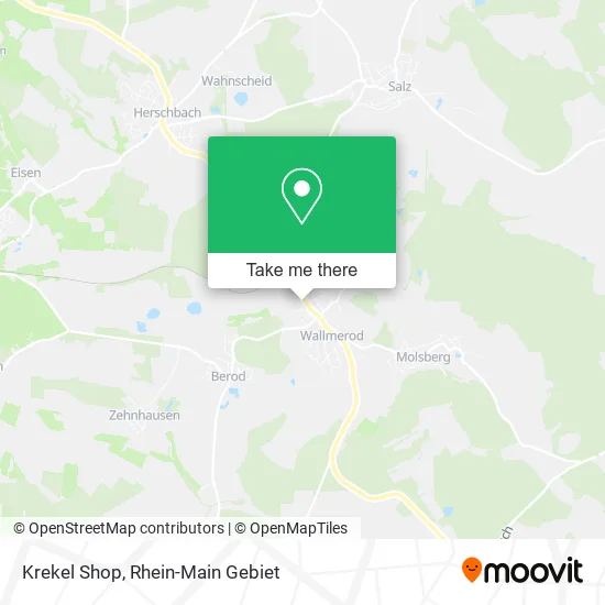 Карта Krekel Shop