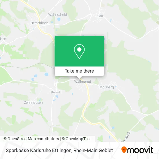 Карта Sparkasse Karlsruhe Ettlingen