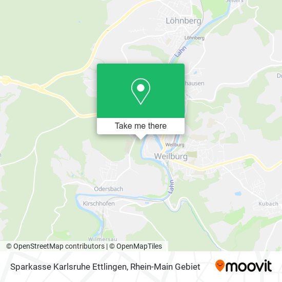 Sparkasse Karlsruhe Ettlingen map