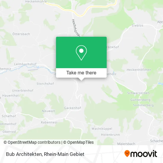 Карта Bub Architekten