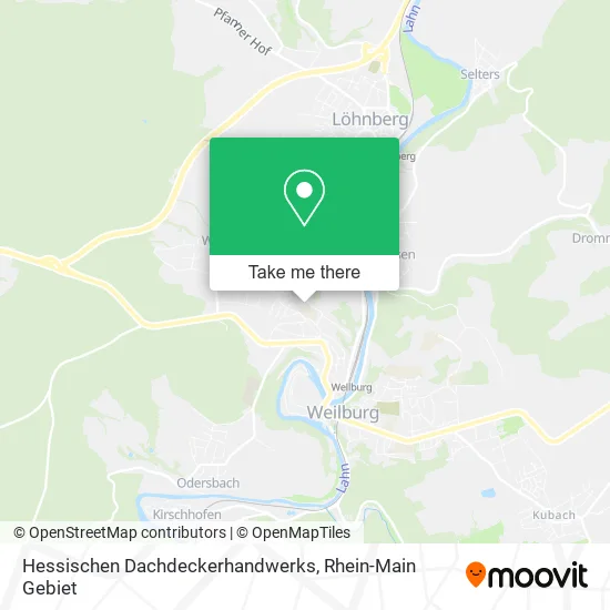 Карта Hessischen Dachdeckerhandwerks