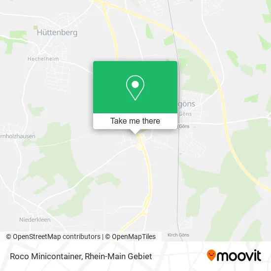 Карта Roco Minicontainer