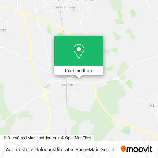 Карта Arbeitsstelle Holocaustliteratur