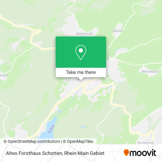 Карта Altes Forsthaus Schotten