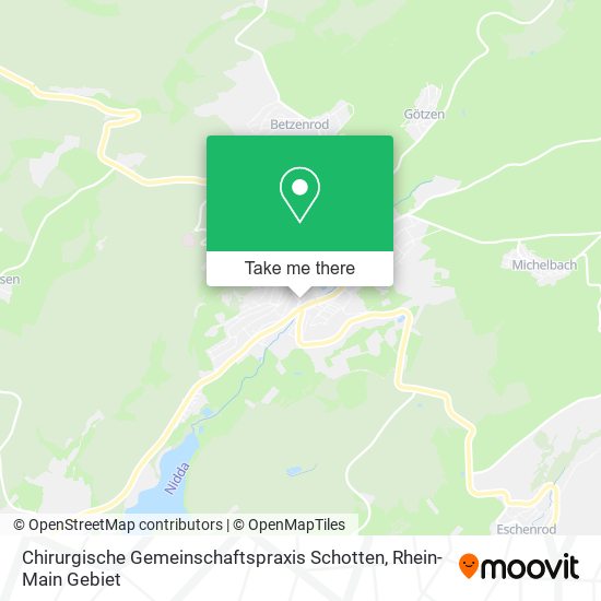 Chirurgische Gemeinschaftspraxis Schotten map