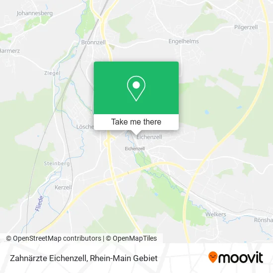 Карта Zahnärzte Eichenzell
