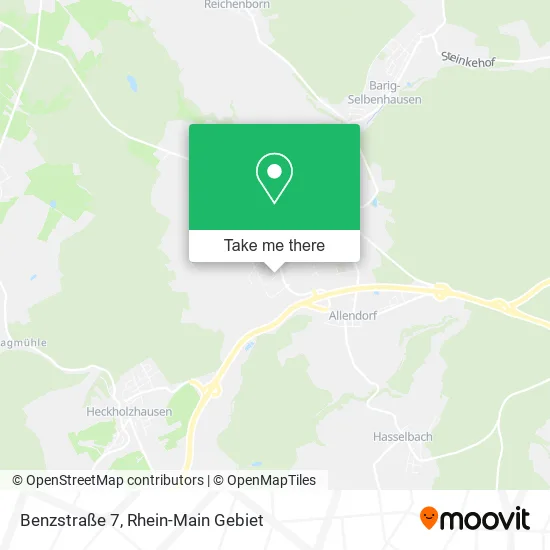 Карта Benzstraße 7