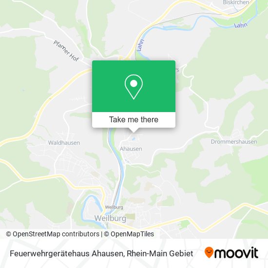 Feuerwehrgerätehaus Ahausen map